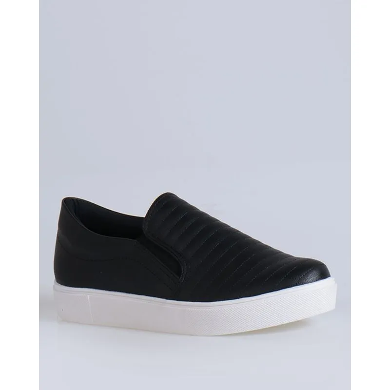 Tênis Feminino Slip On Preto 35