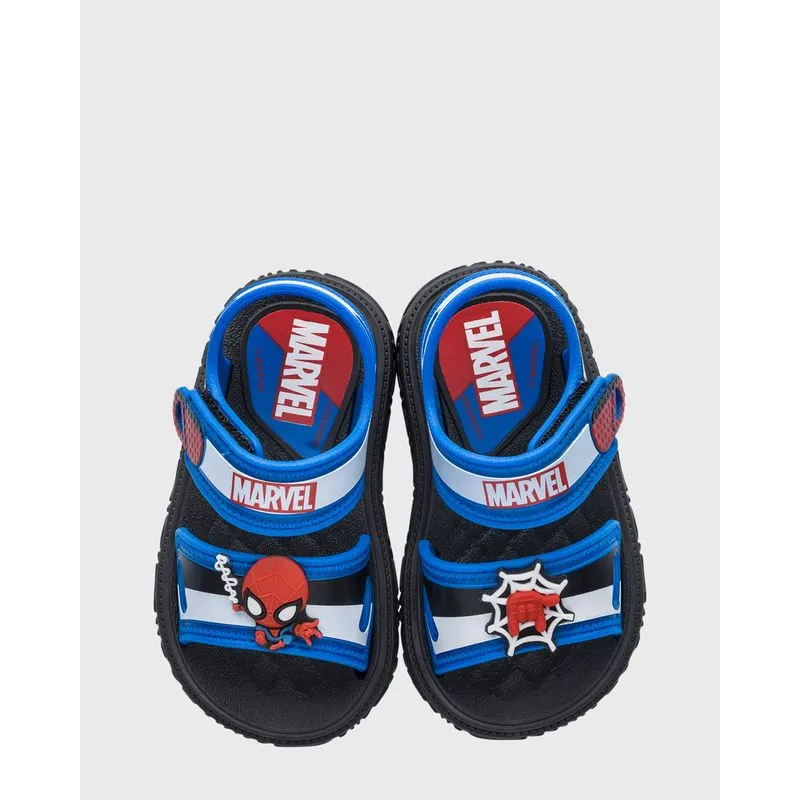 Sandália Bebê Homem Aranha Marvel Grendene Kids Azul 20