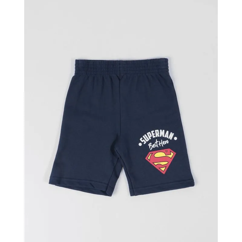 Bermuda Bebê Super-Homem Liga da Justiça Marinho 3