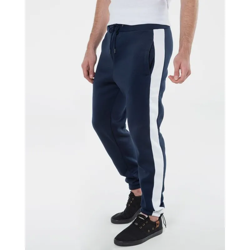 Calça Moletom Masculina Jogger Azul Marinho GG
