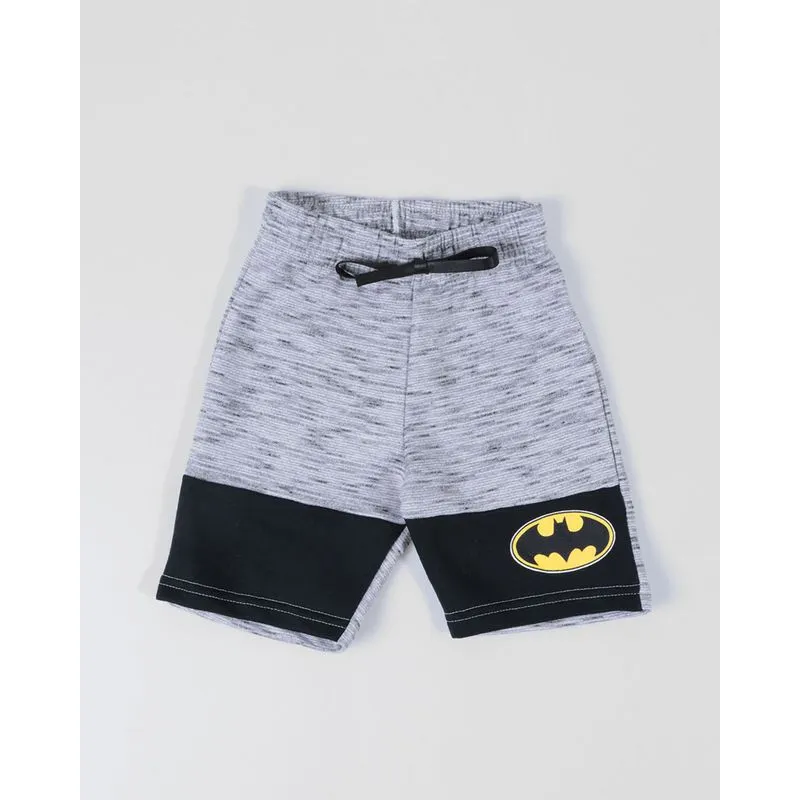 Bermuda Bebê Batman Liga da Justiça Cinza 1