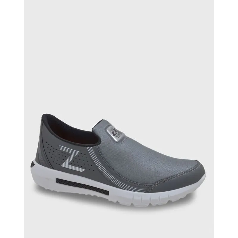 Tênis Masculino Slip On Cinza 41