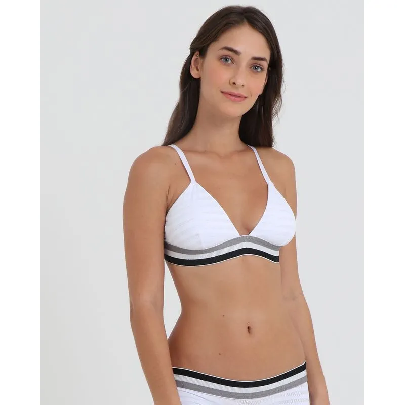 Sutiã Triangular Branco 40