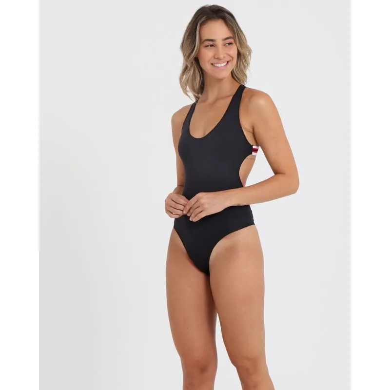 Body Cavado Elástico Preto 42