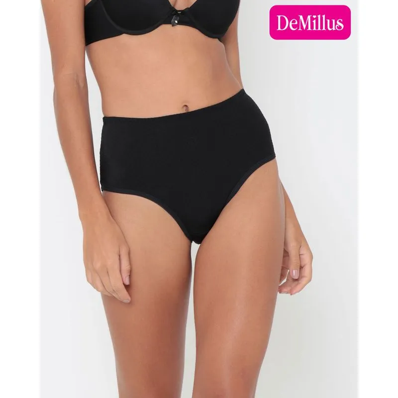 Calcinha Alta DeMillus Preta G