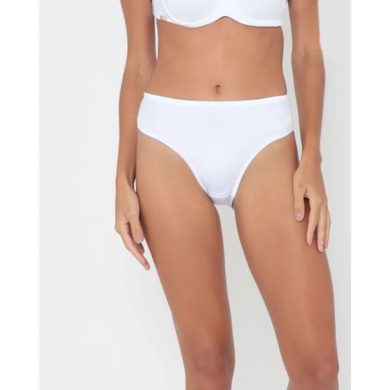 Calcinha Feminina De Millus Biquíni Alta Branca XG