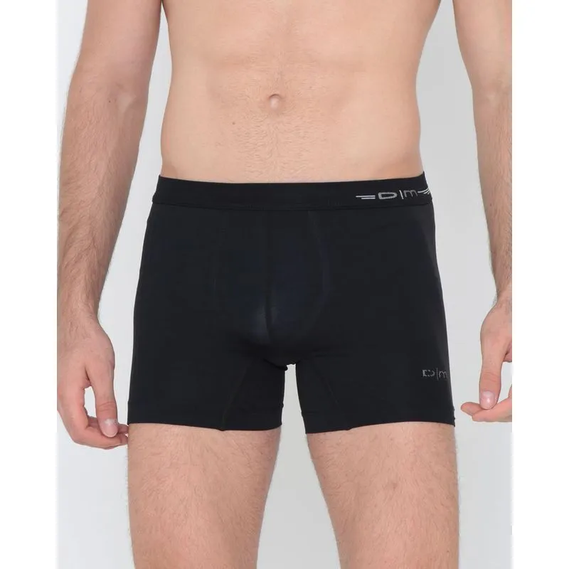 Cueca Boxer Elástico Microfibra Preta GG