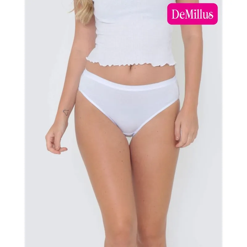 Calcinha DeMillus Biquíni Branca XG