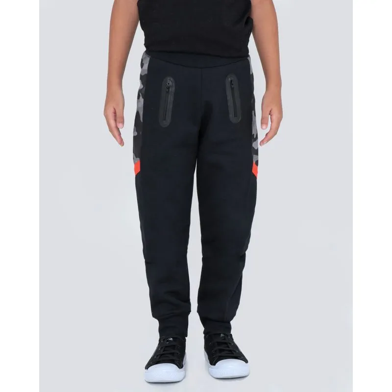 Calça Moletom Infantil Street Jogger Preta 4