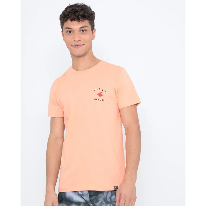 Camiseta Botonê Estampa Tucano Laranja P