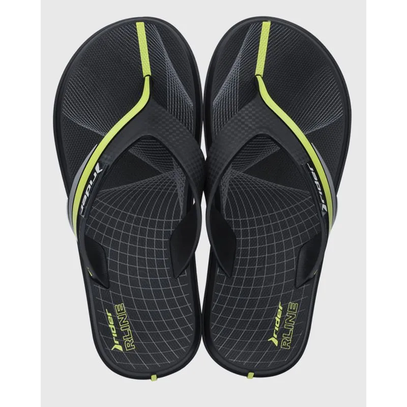 Chinelo Masculino Rline Rider Preto 41