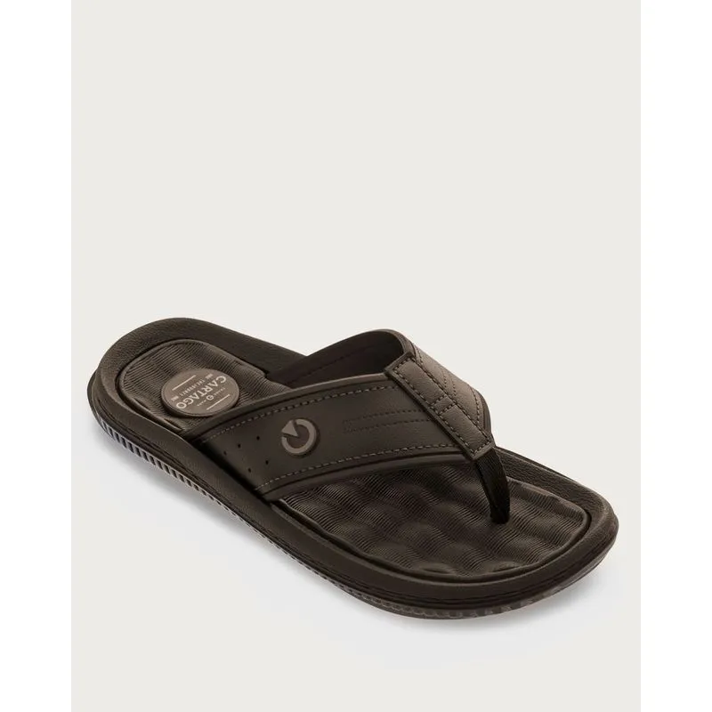 Chinelo Masculino Fiji Cartago Marrom 46/47