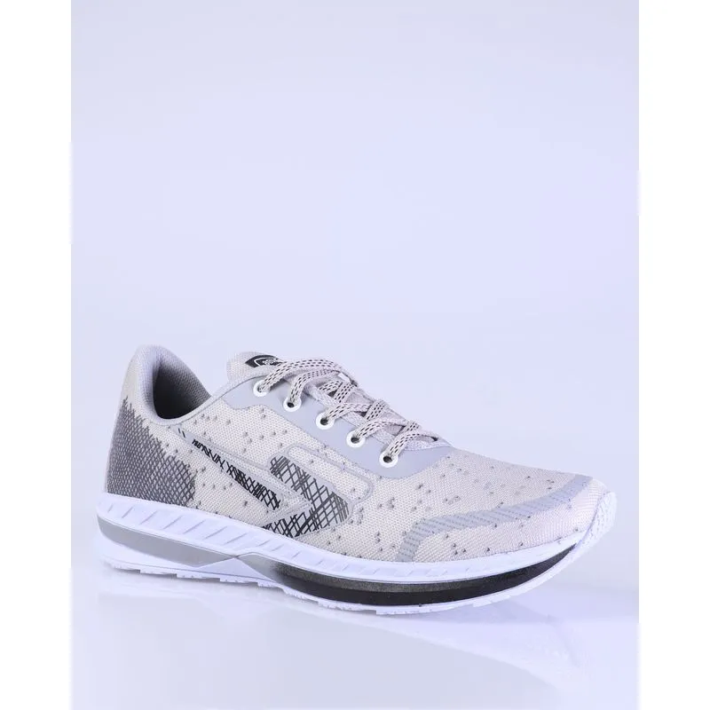 Tênis Masculino Esportivo Estampado Cinza Claro 42