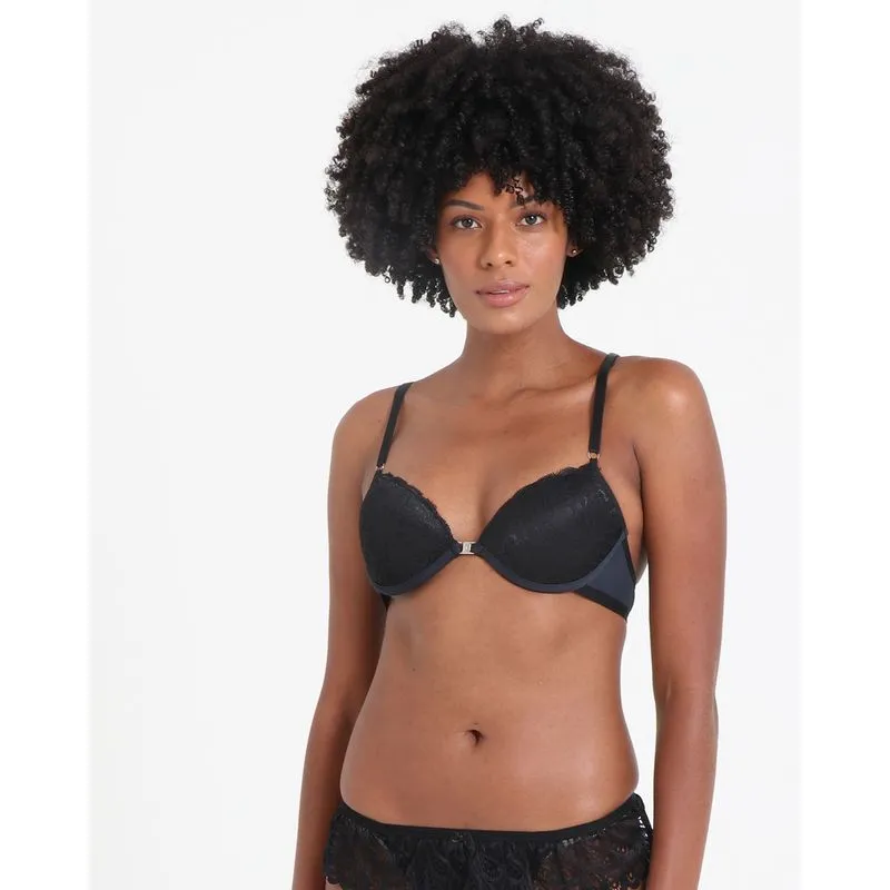 Sutiã Avulso Nadador Renda Preto 40