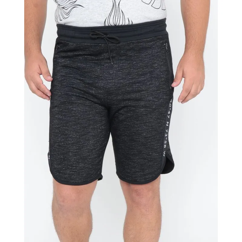 Bermuda Plus Size Moletom Ny Preta G3