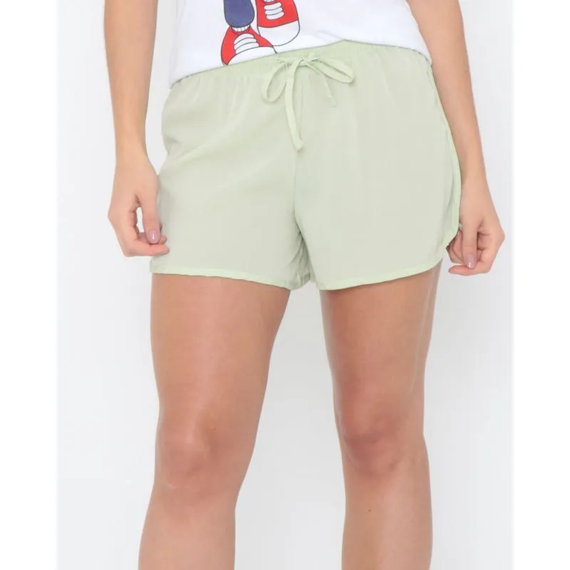 Short Boxer Liso Verde PP