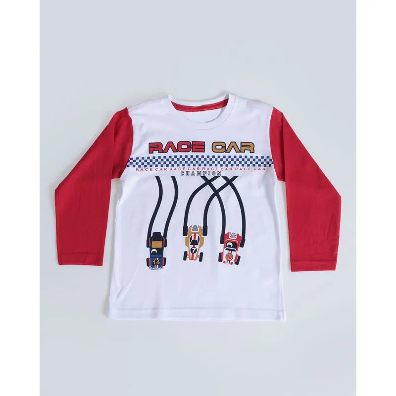 Camiseta Bebê Estampa Frontal Branca 1