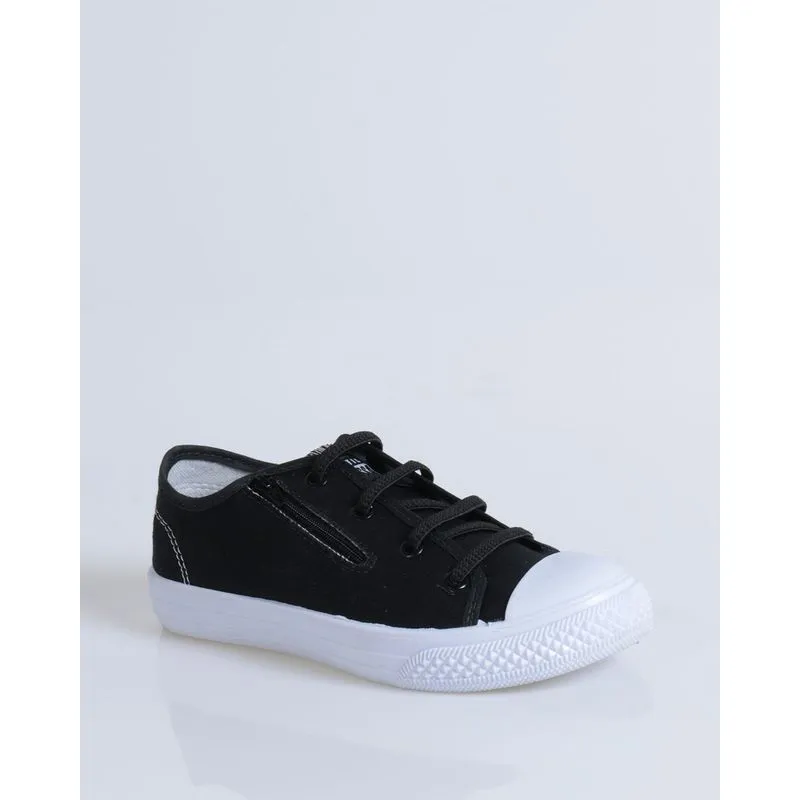Tênis Casual Infantil Liso Preto 35/36