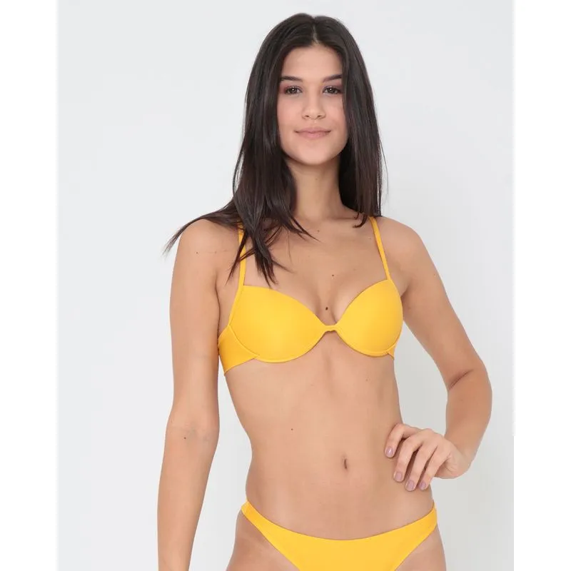 Biquíni Avulso Top Amarração Amarelo G