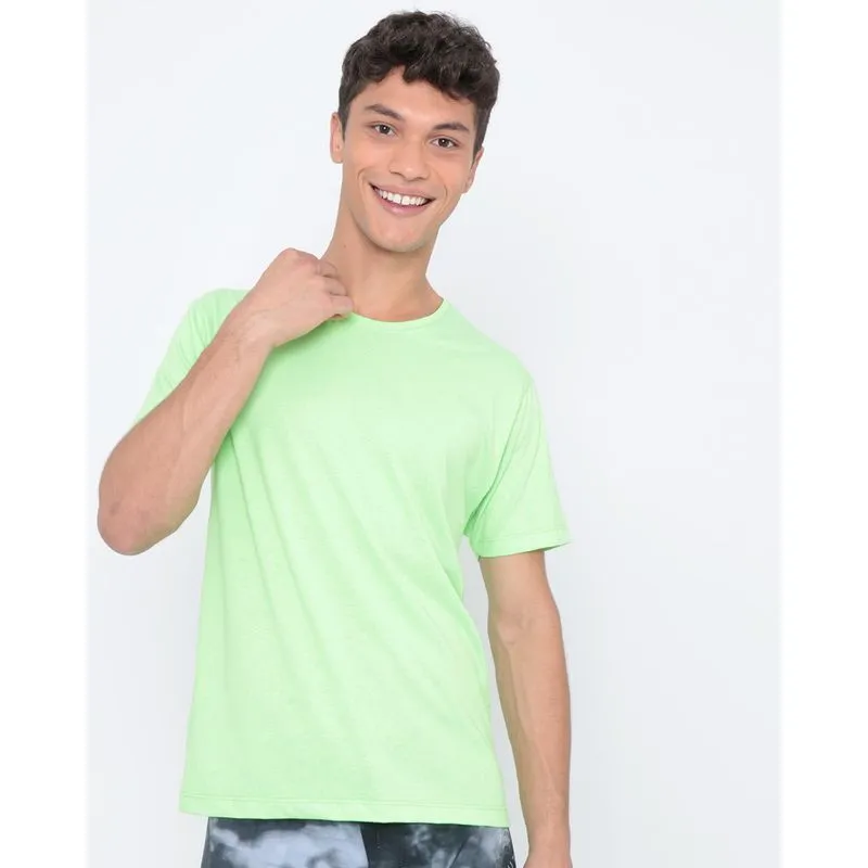 Camiseta Básica Lisa Neon Verde M