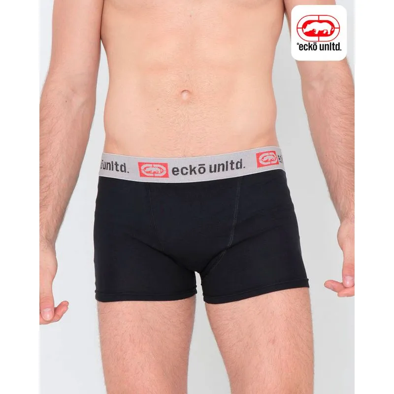 Cueca Boxer de Algodão Ecko Unlimited Preta G
