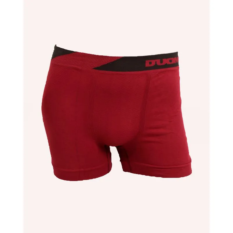 Cueca Masculina Boxer D'uomo Vinho GG