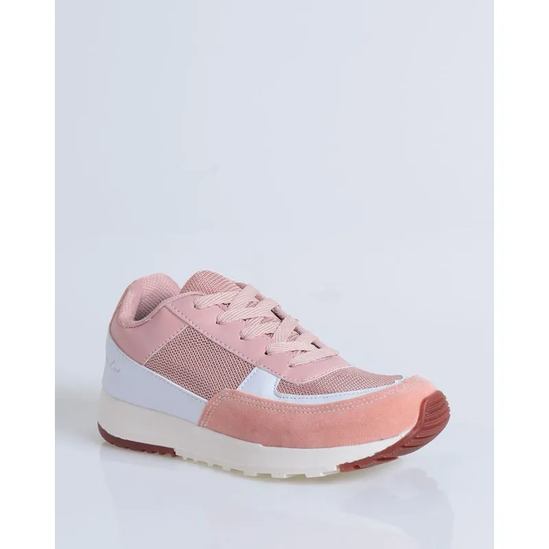 Tênis Infantil Casual Rosa Claro 36