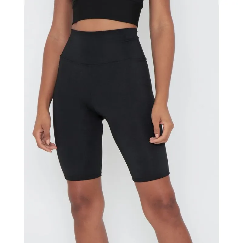 Bermuda Fitness Ciclista Básica Preta M