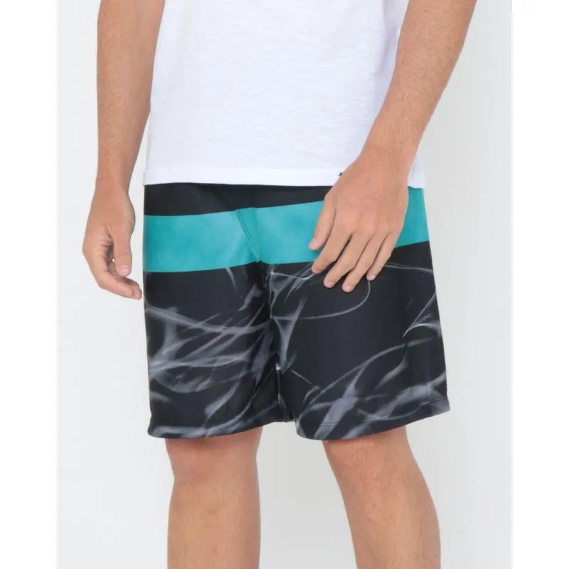 Bermuda Masculina Surf Sublimada Preto M