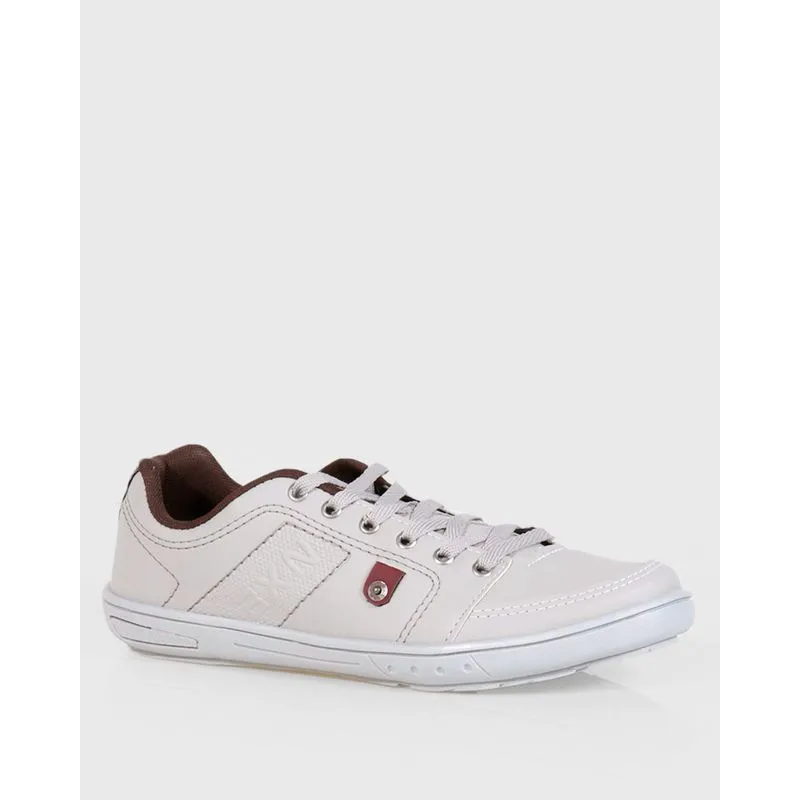 Sapatênis Casual Liso Cinza 44
