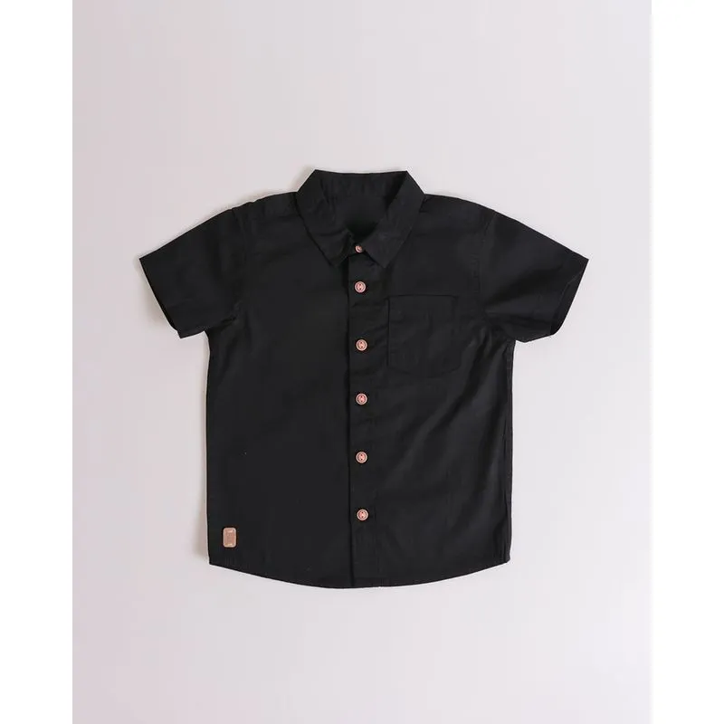 Camisa Bebê Básica Preta 3