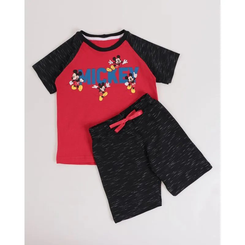Conjunto Bebê Mickey Mouse Disney Vermelho 3
