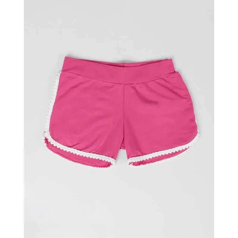 Short Bebê Pompom Rosa 3