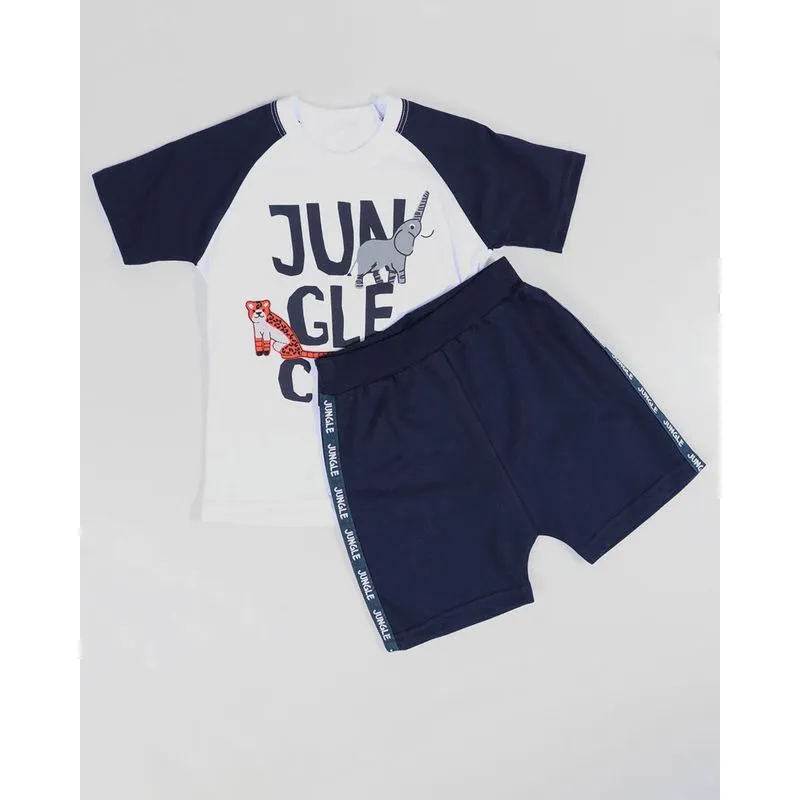 Conjunto Bebê Jungle Branco 2