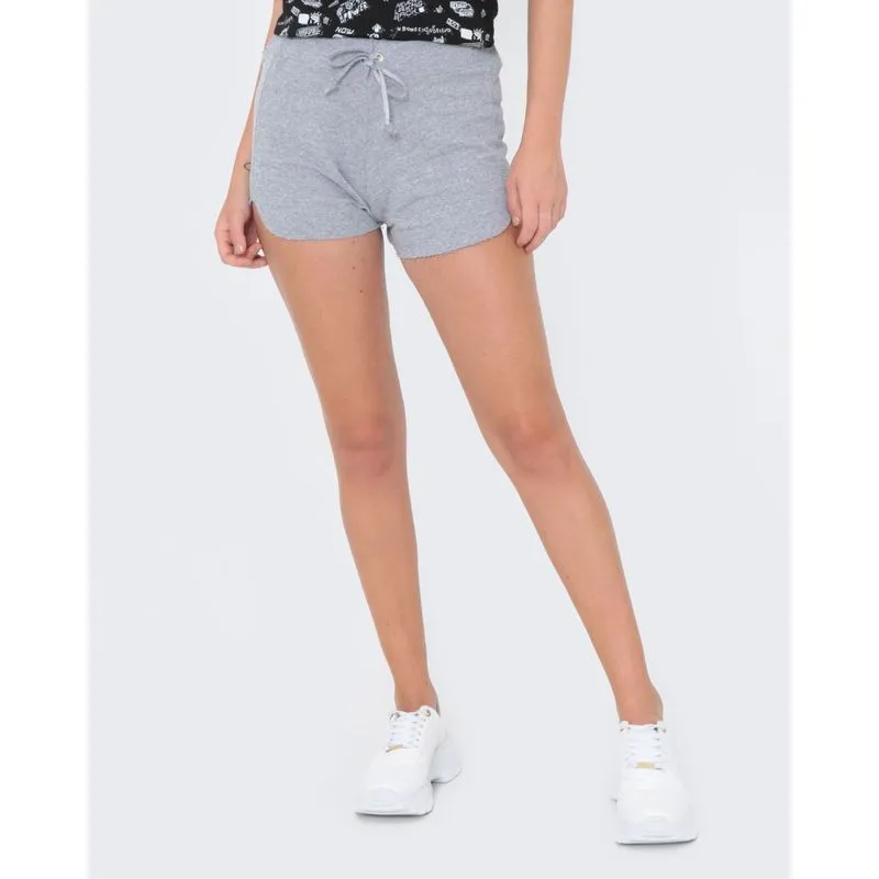 Short Boxer Moletinho Mescla Cinza M