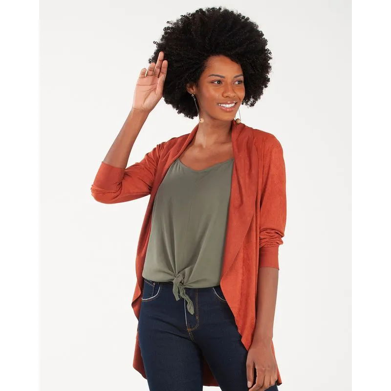 Capa Suede Lisa Terracota 11231000012164UN