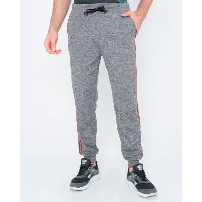 Calça Masculina Esportiva Jogger Listra Vermelha M