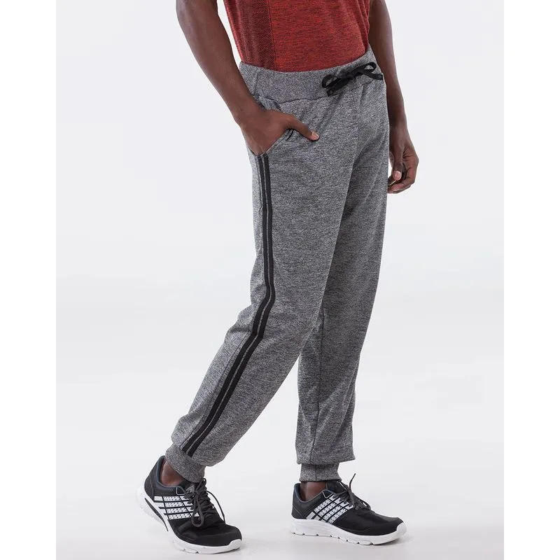 Calça Masculina Esportiva Jogger Listra Preta G