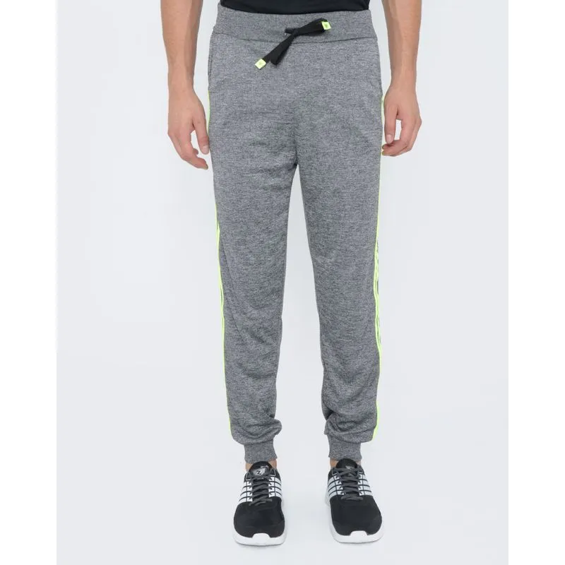 Calça Masculina Esportiva Jogger Listra Neon Cinza M