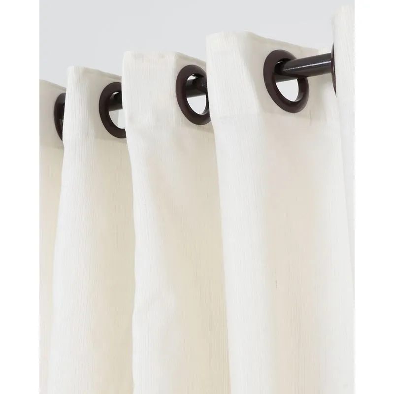 Cortina Pantex Varão Até 200cm Bella Janela Off White UN