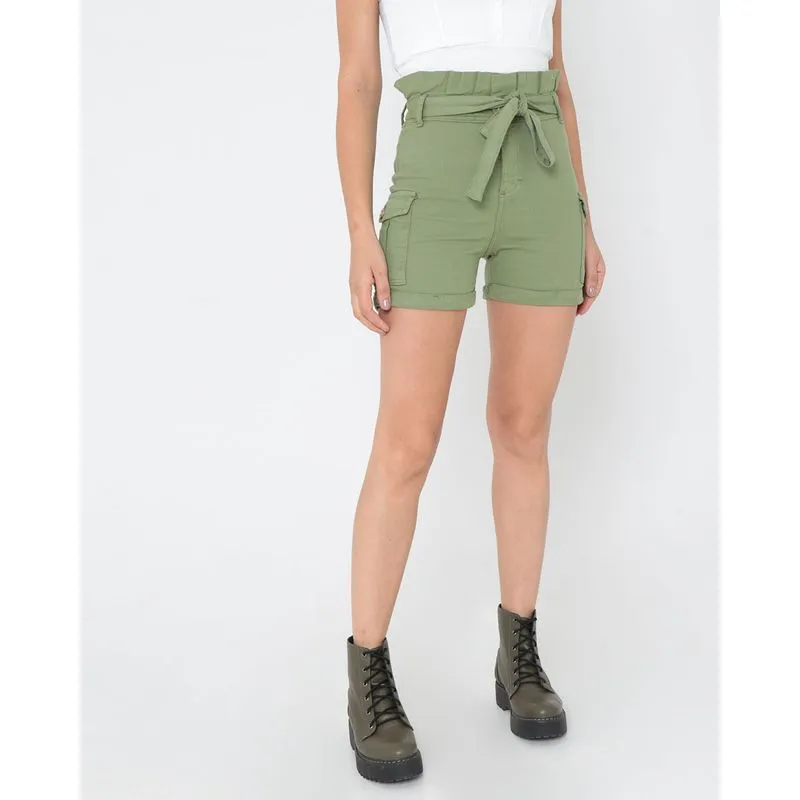 Shorts Sarja Clochard Verde 36