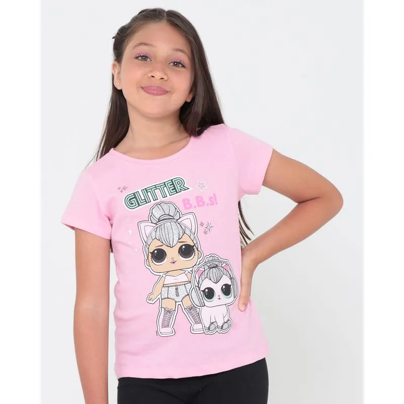 Blusa Infantil Estampa LOL Surprise Rosa 4