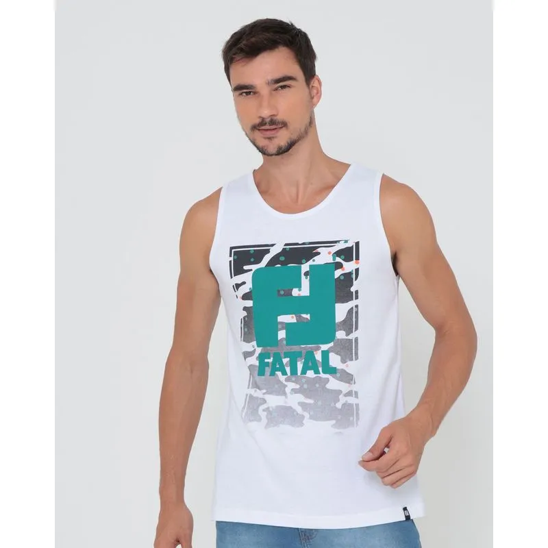 Regata Masculina Fatal Branca G
