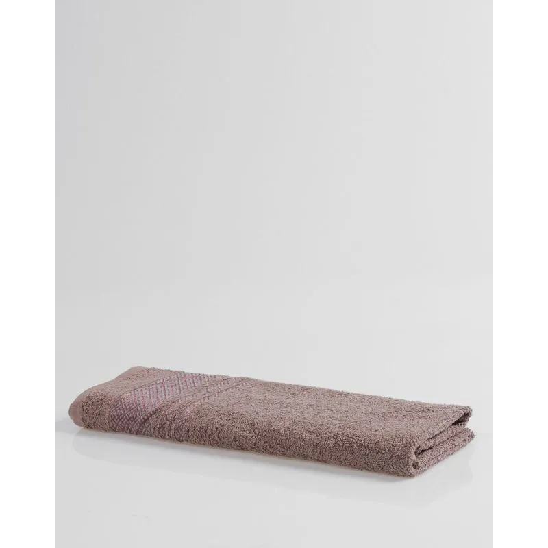Toalha de Rosto Quadratus Jacquard Dohler Marrom UN