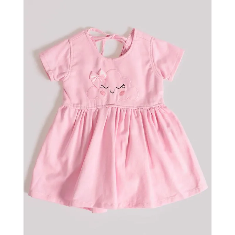 Vestido Rodado Bebê Rosa 2