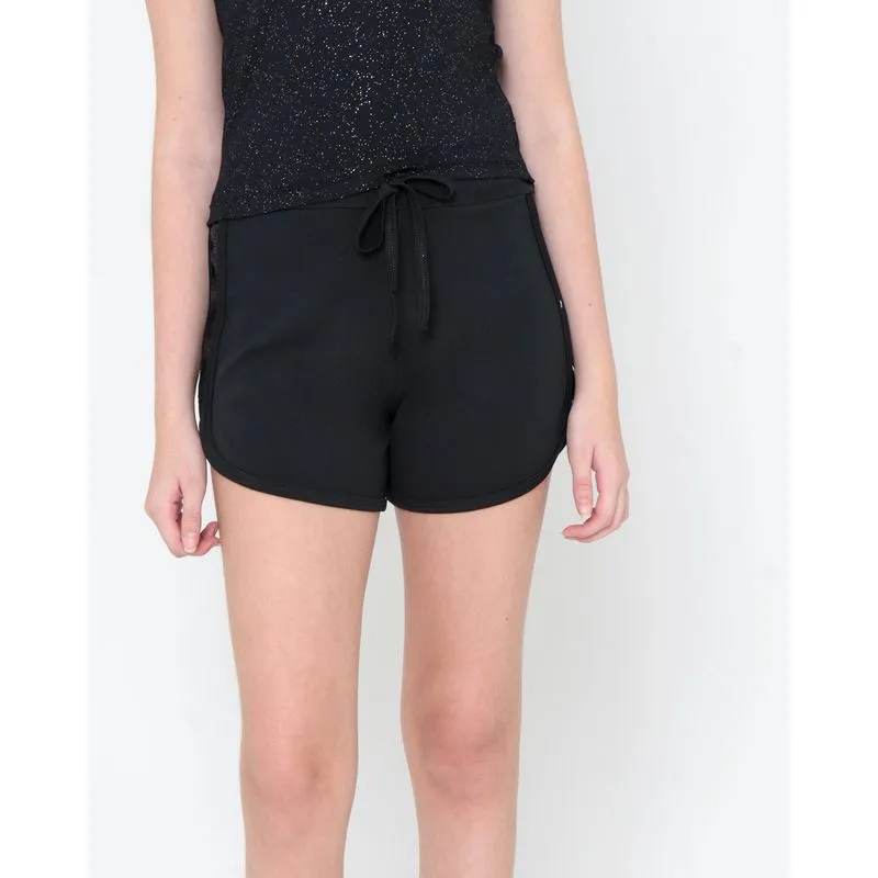 Short Juvenil Paetês Boxer Preto 10