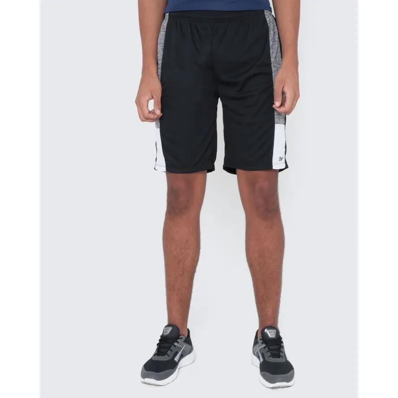 Bermuda Masculina Esportiva Recorte Preto M