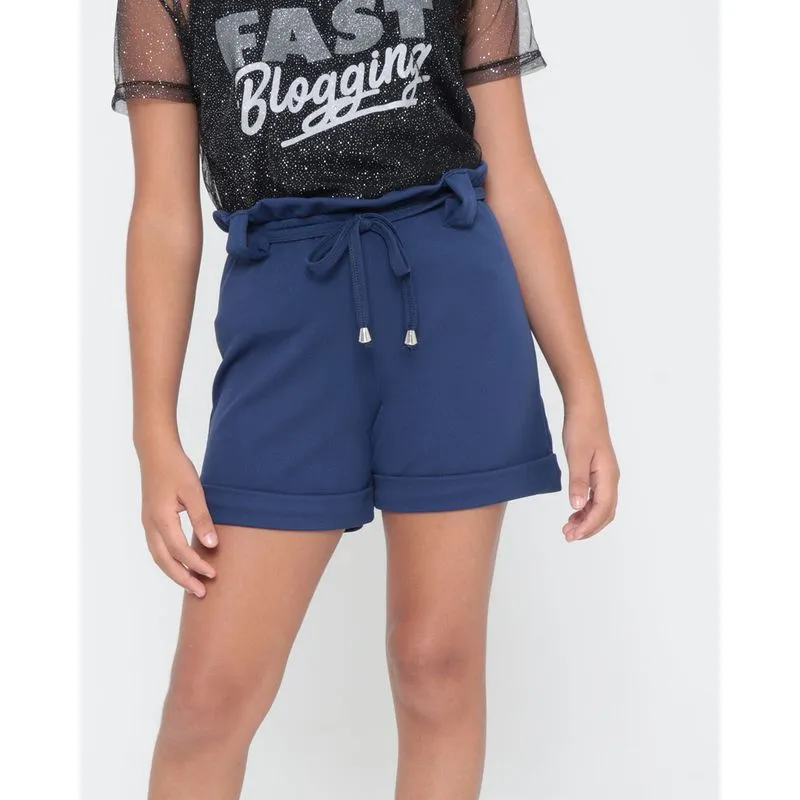Short Juvenil Clochard Azul Marinho 10