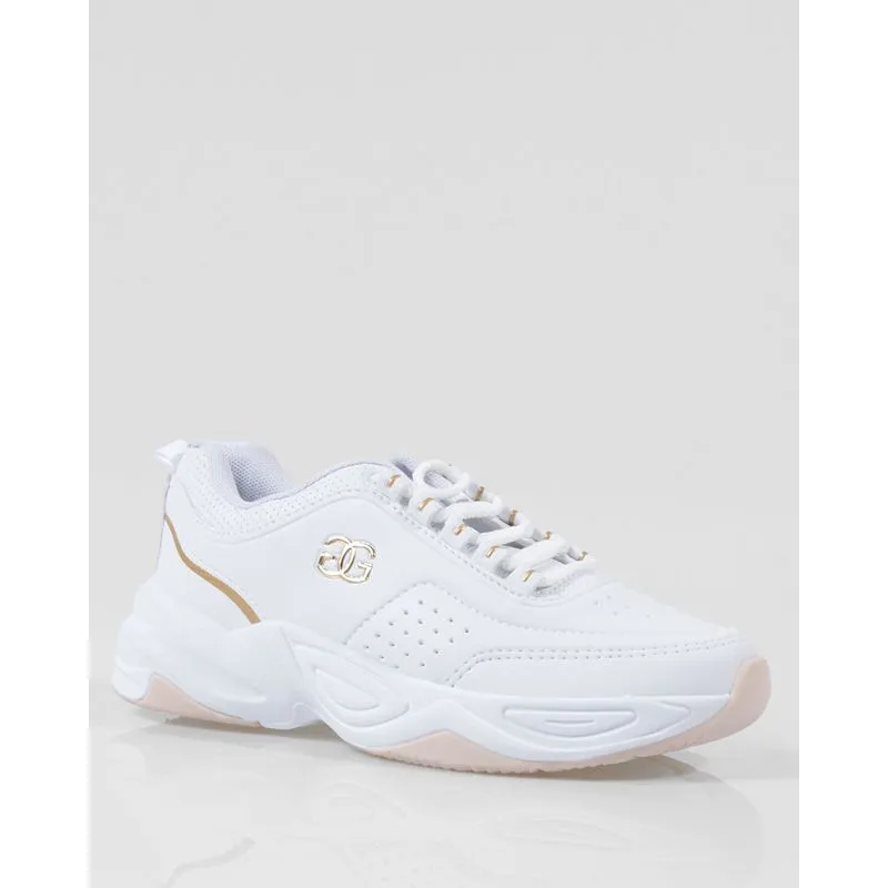 Tênis Feminino Casual Chunky Sneaker Branco 37
