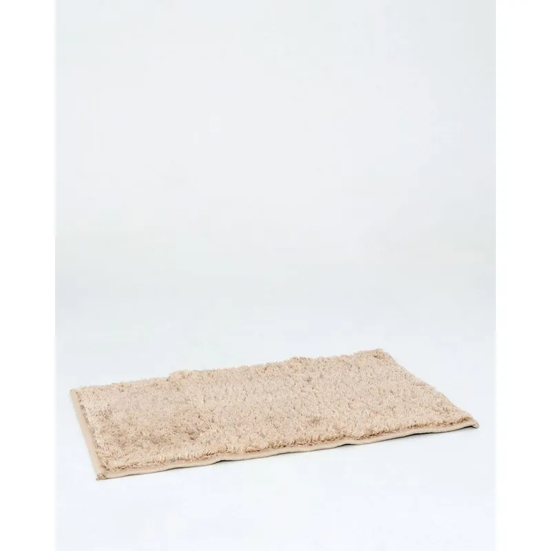 Tapete Linha Classic 40cm x 60cm Felpudo Oasis Bege Claro UN